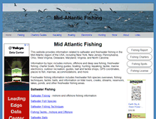 Tablet Screenshot of daybreakfishing.com